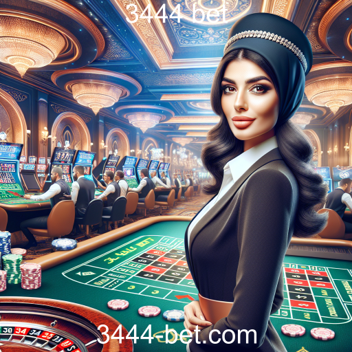 A Emoção do Cassino Ao Vivo na 3444 Bet
