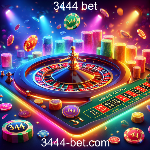 A Emoção da Roleta no 3444 Bet